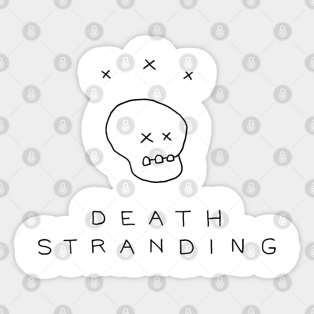 Death Stranding - Stick and Poke Sticker by EstripaKedavra